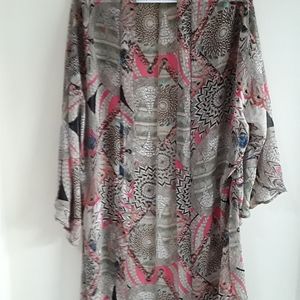 Dainty Hooligan sheer duster cardigan